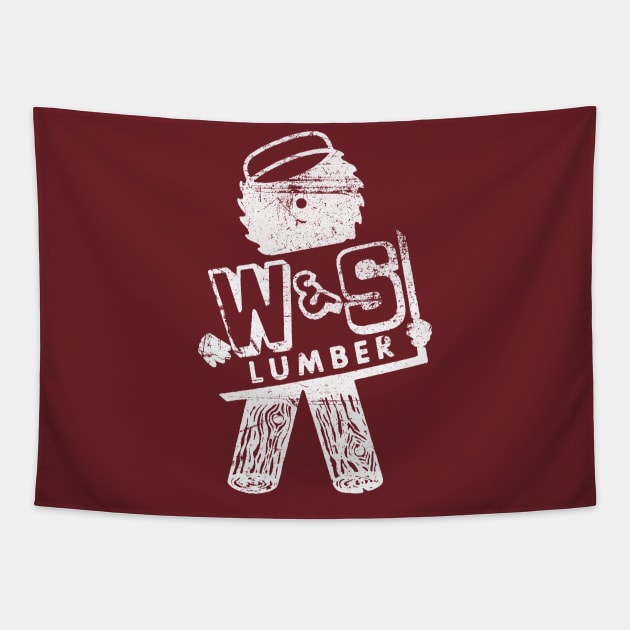 W & S Lumber Company Tapestry by vokoban