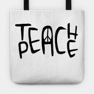 Teach Peace Tote