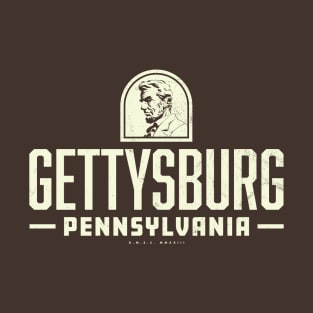 Gettysburg, Pennsylvania (Tan) T-Shirt