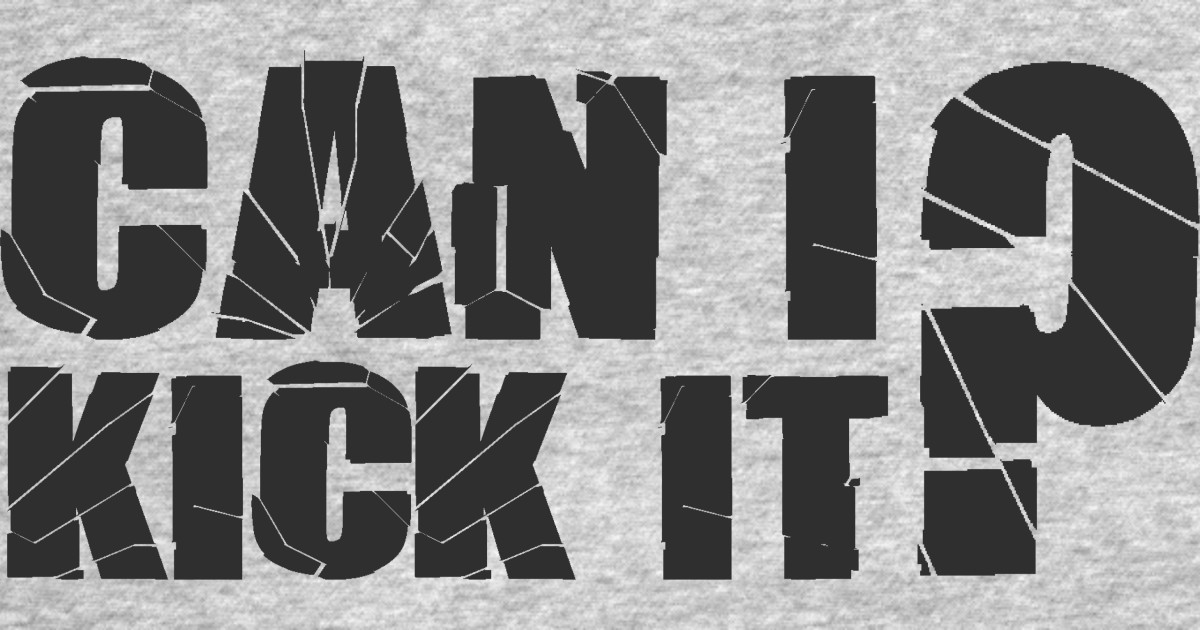 can i kick it? Can I Kick It Long Sleeve TShirt TeePublic