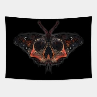 Death head butterfly Tapestry