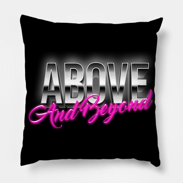 Above & Beyond festival progressive house Pillow by okefandi