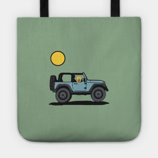 Earl Grey Wrangler with Dog Tote