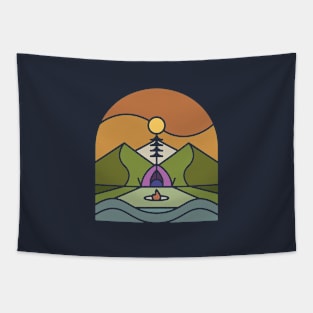 Camp Life Tapestry