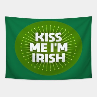 Kiss Me I'm Irish Tapestry