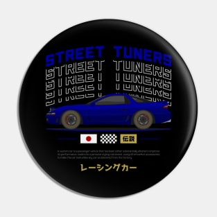 Tuner Blue 3KGT JDM Pin