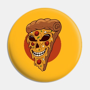 Cute Pizzamonster Pin