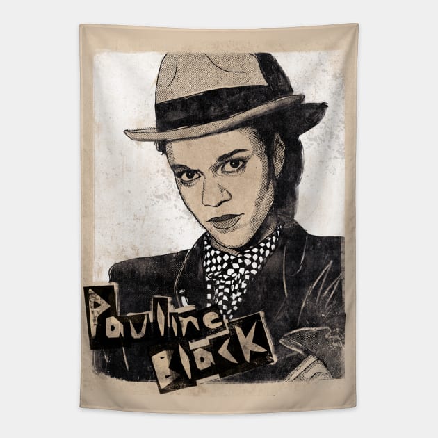 Pauline Black Tapestry by aLouro