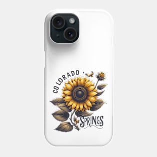 Colorado Springs Sunflower Phone Case