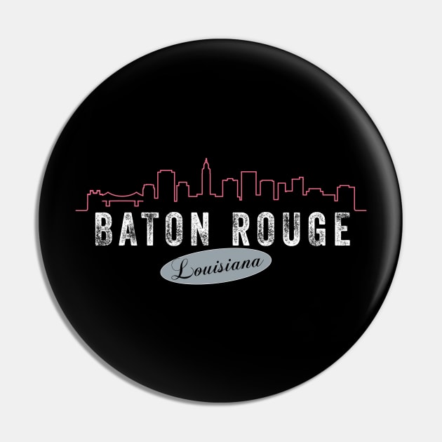 Baton rouge Pin by LaroyaloTees