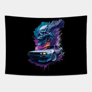 Summer Art DMC DeLorean Tapestry