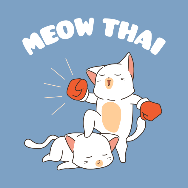 Muay Thai Cats by sqwear