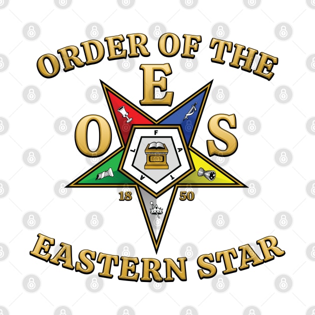 OES Emblem Order Of The Eastern Star by Master Mason Made