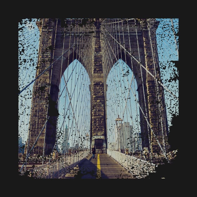 New york gray Bridge by satyam012