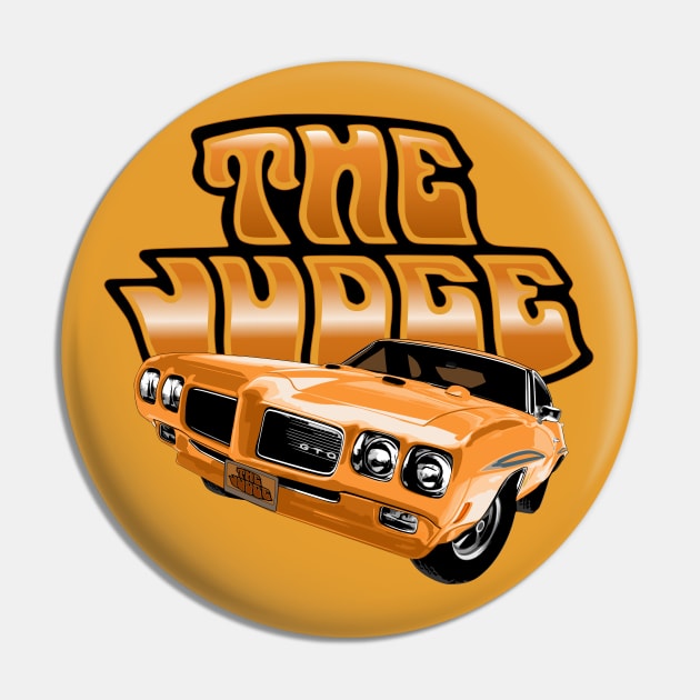 Orange 70 GTO Judge Pin by ZoeysGarage