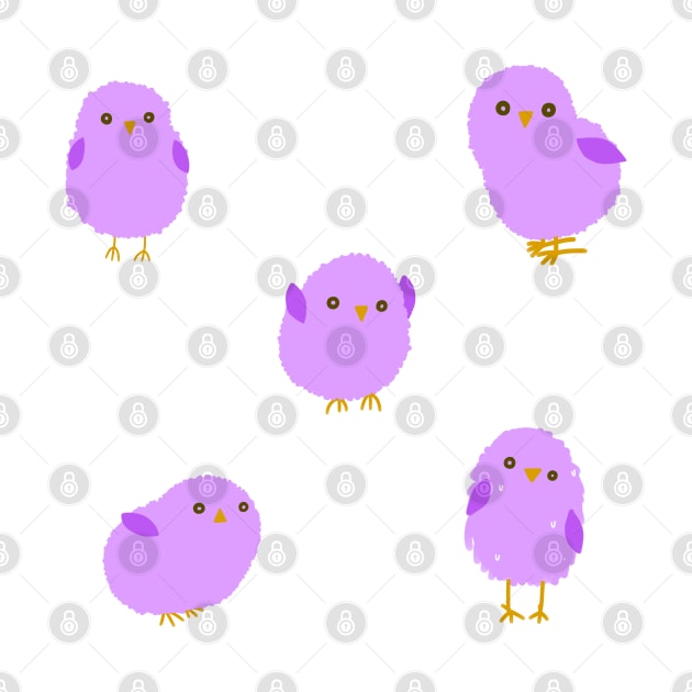 Guess Who Soggy Chick Sticker Pack (Purple) by casserolestan