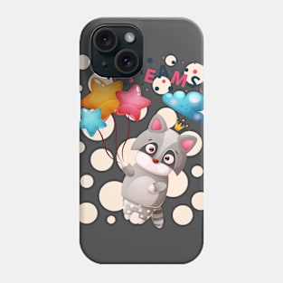 Dream Raccoon Phone Case