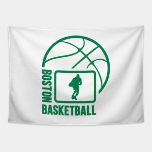 Boston Basketball 01 Tapestry