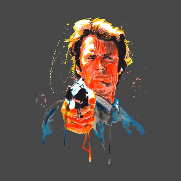 Clint Eastwood Diry Harry Art by beaugeste2280@yahoo.com