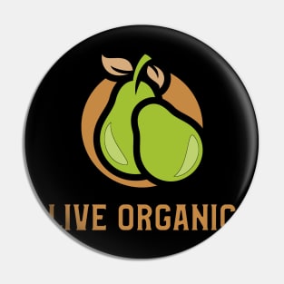 Live organic Pin