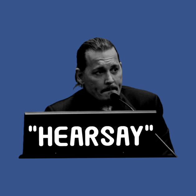 Disover Johnny Depp Hearsay!! - Johnny Depp - T-Shirt