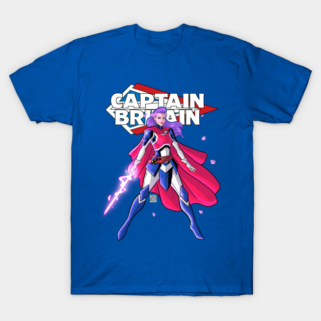 captain britain t shirt