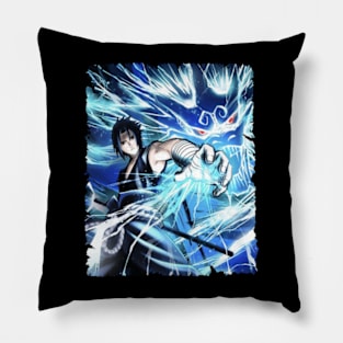 SASUKE UCHIHA MERCH VTG Pillow