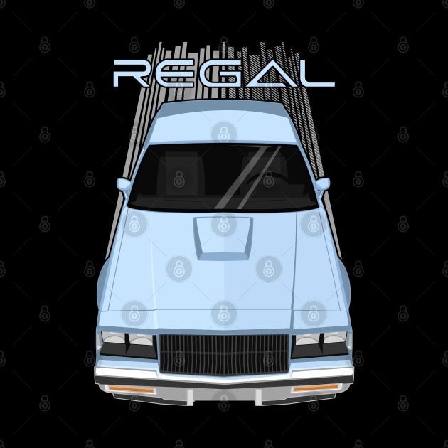 Buick Regal 1981-1987 - light blue by V8social