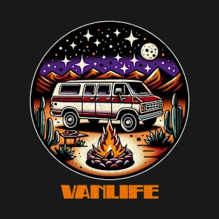 Econoline desert Vanlife. T-Shirt