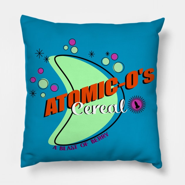 Atomic-O's Version 2 Pillow by TaliDe