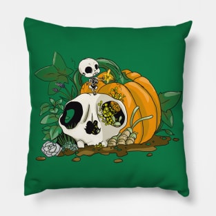 Bones and Plants Pillow