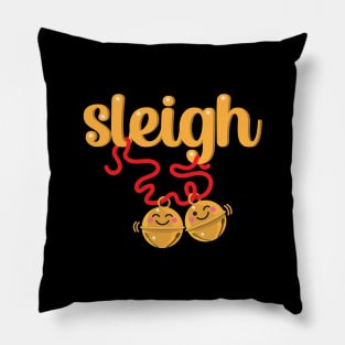 Sleigh (Bells) Pillow