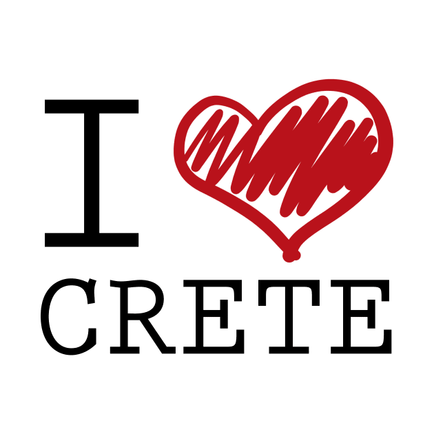 I Love Crete by AllinCrete