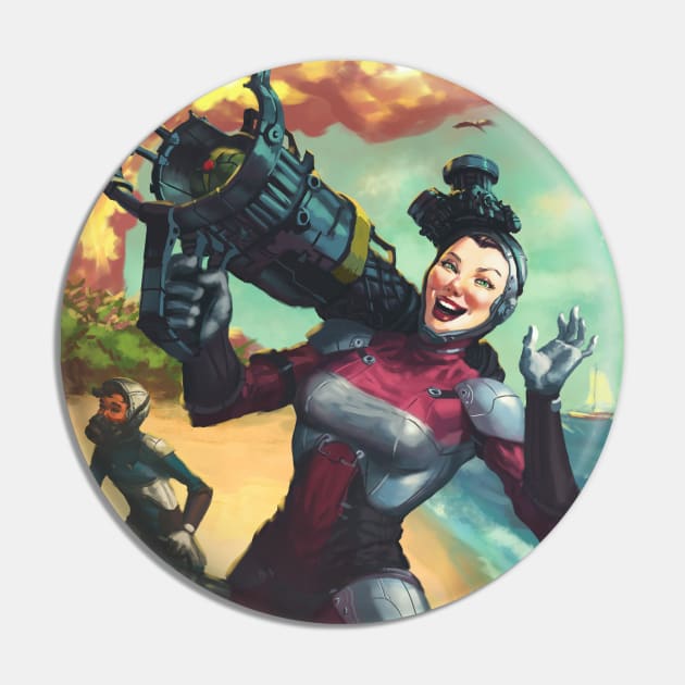 Tactical Nuke Launcher Chica-Chica-Boom-Chic Pin by Victor Maristane