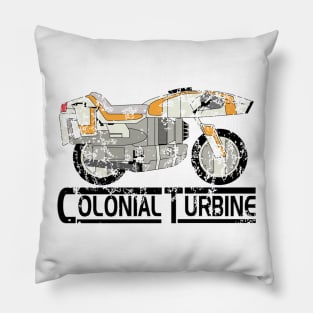 BSG Turbine Vintage Style Tee Pillow