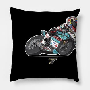 Chaz Davies Cartoon Pillow