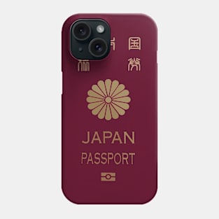 Japan Passport Phone Case