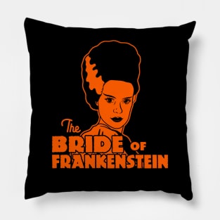 The Bride of Frankenstein V.2 Pillow