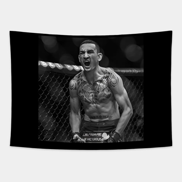 Max 'Blessed' Holloway - UFC Champion Tapestry by Fit-Flex