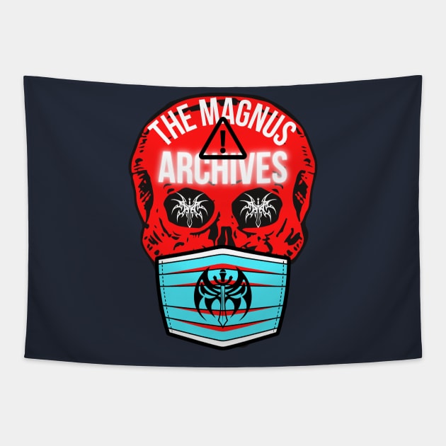 The Magnus Archives Cute spooky Tapestry by The Sober Art