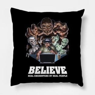 Grindhouse Believe Pillow