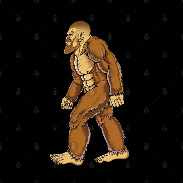 Big foot with a beard hairstyle by Artardishop