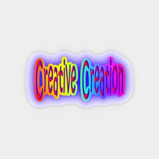 Creative Creation Neon & Rainbow Colors Magnet