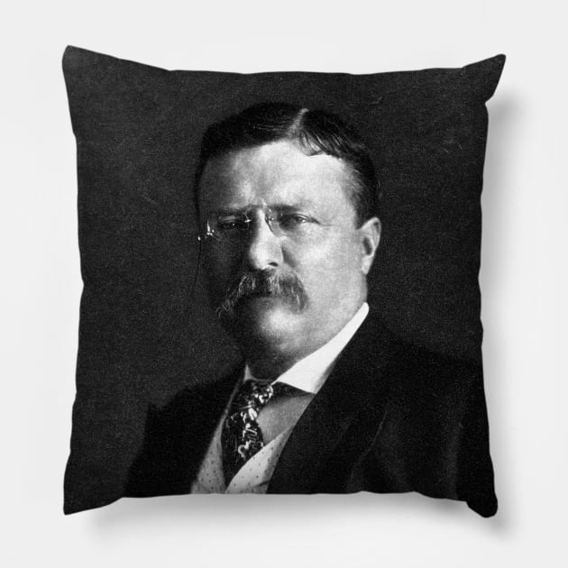 1904 President Theodore Roosevelt Pillow by historicimage