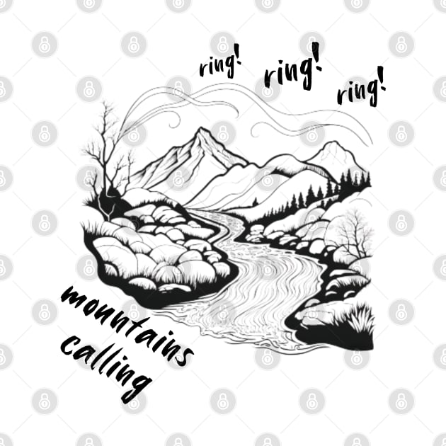 ring-ring, mountains calling by ThatSimply!