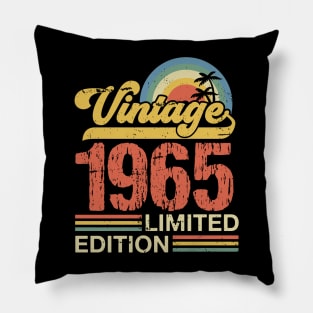 Retro vintage 1965 limited edition Pillow