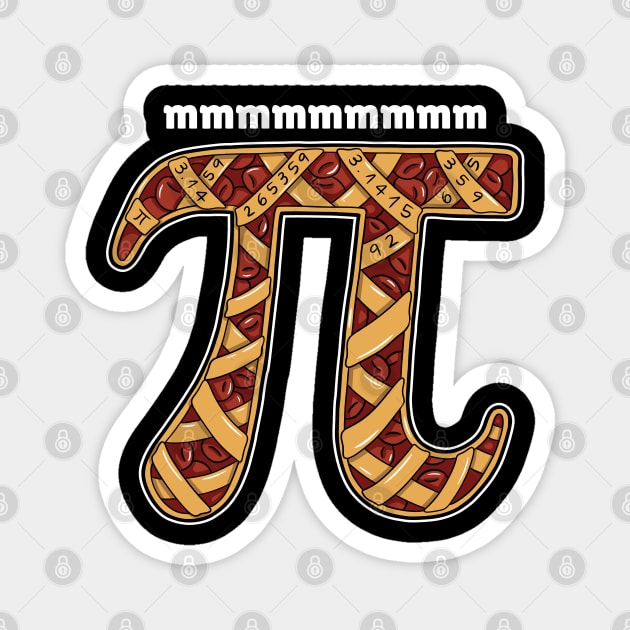 Infinite Pi Pie Wit Magnet by Life2LiveDesign