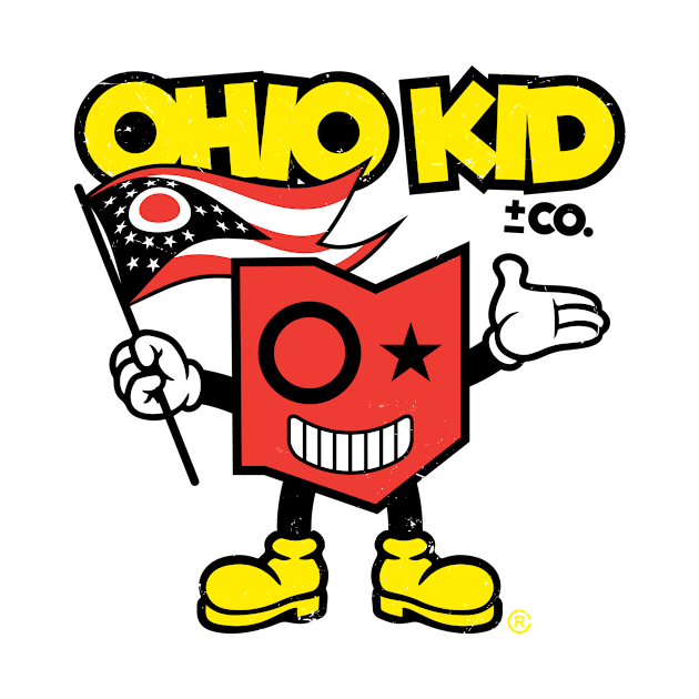 Ohio Kid and Co. Vintage Mascot by ohiokidandco