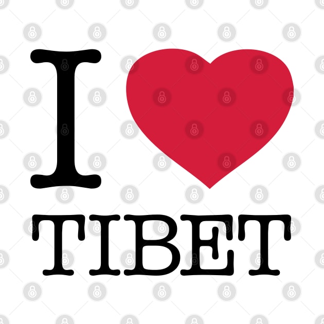 I LOVE TIBET by eyesblau