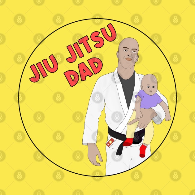 Jiu Jitsu Dad by DiegoCarvalho